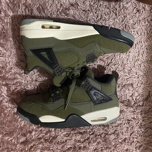 Jordan Women's Shoes in Olive and Black